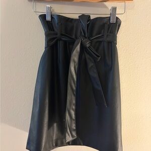 Banana Republic Black High-Low Skirt